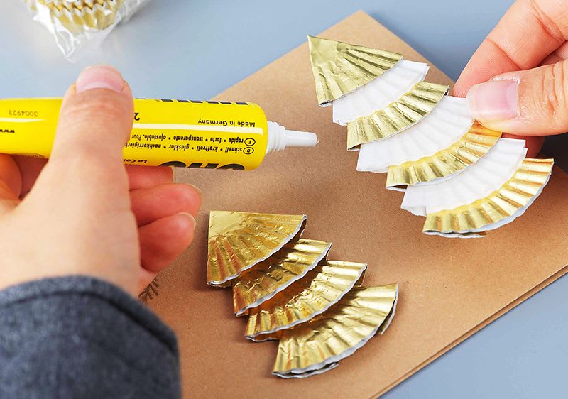 Mini-Muffins aus Pergamentersatz Pralinenkapseln bunt 150 St. Pralinenförmchen