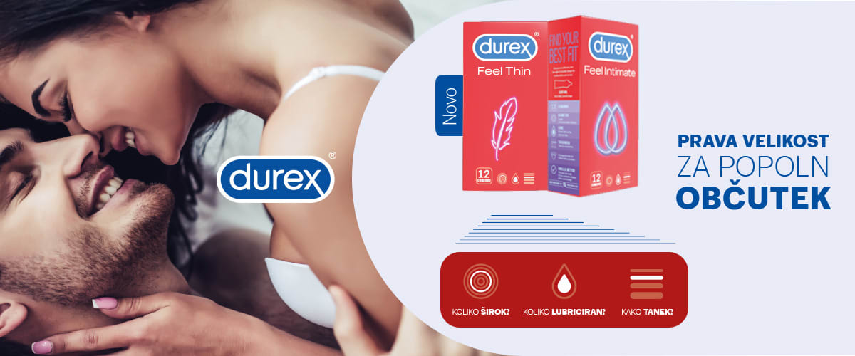Durex navigacija za popoln kondom, ki vam ustreza! | dm Slovenija