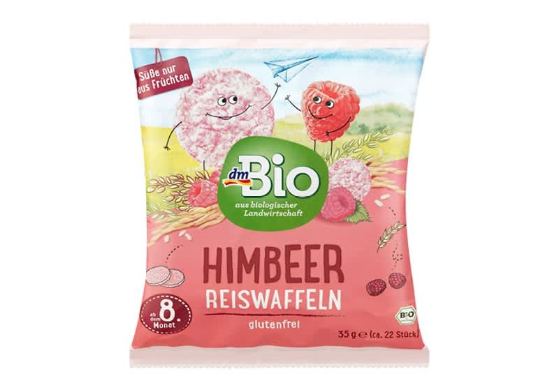 Společnost dm drogerie markt stahuje z prodeje produkt dmBio rýžové malinové chlebíčky 35 g, od 8. měsíce