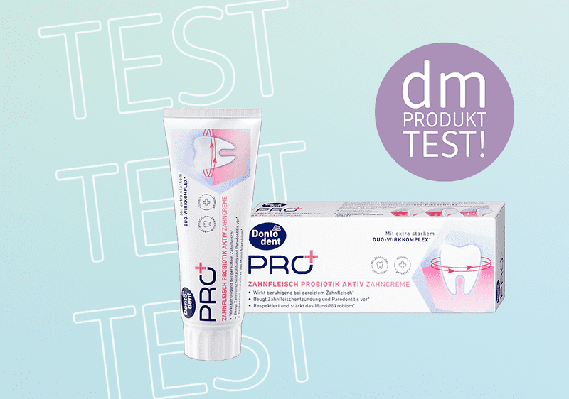 Produkttest Dontodent Pro+