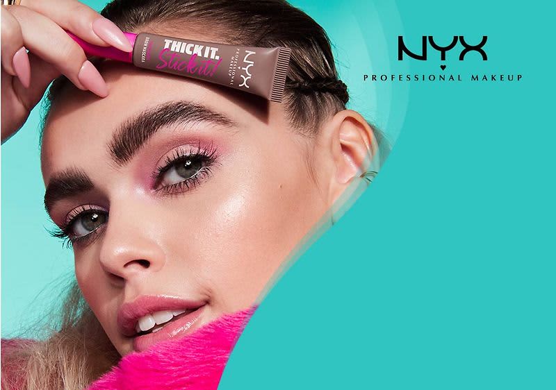 NYX Makeup Augenbrauen Brow für Professional Mascara: volle