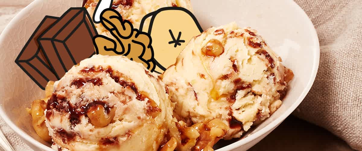 Nicecream Banane mit Walnusskernen von dmBio | dm