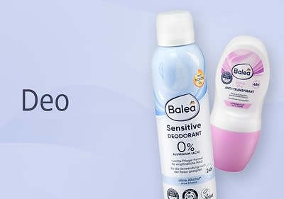 Deo-Produkte von Balea