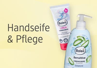 Zwei Produkte zur Gesichtspflege von Balea