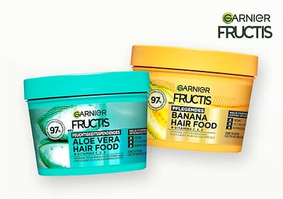 Die Shampoos, Spülungen und Masken von Fructis Hair Fructis Hair Food kräftigen dein Haar mit Fruchtwirkstoffen.