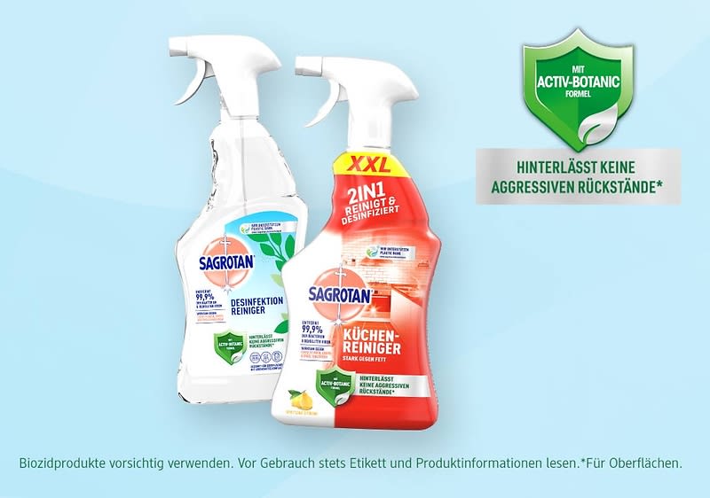 Sagrotan: Desinfektionsmittel, Seifen & mehr kaufen ✔️