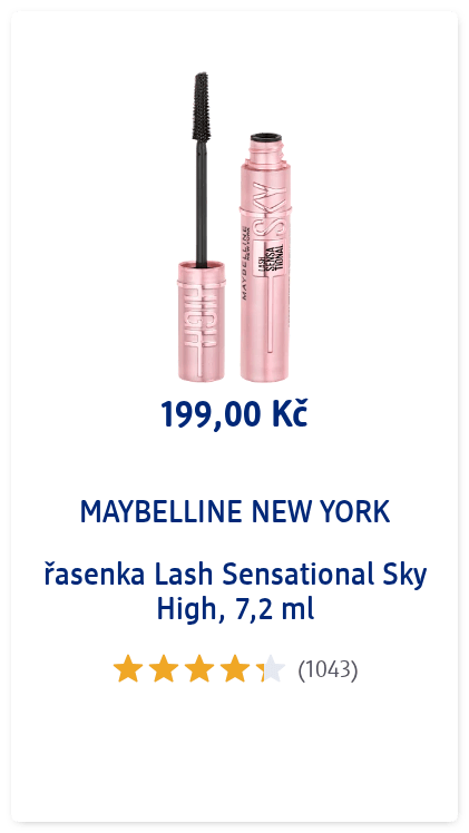 řasenka Lash Sensational Sky High, 7,2 ml