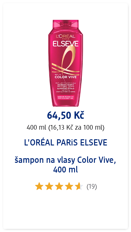 šampon na vlasy Color Vive, 400 ml