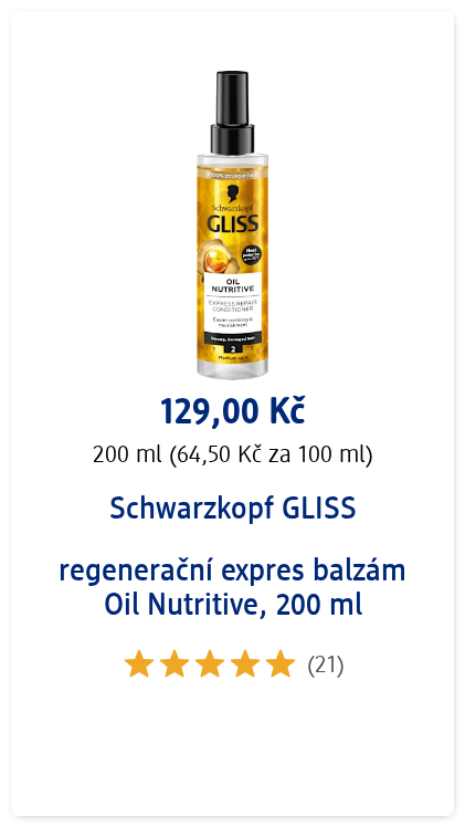 regenerační expres balzám Oil Nutritive, 200 ml