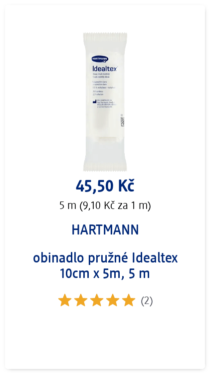 obinadlo pružné Idealtex 10cm x 5m, 5 m