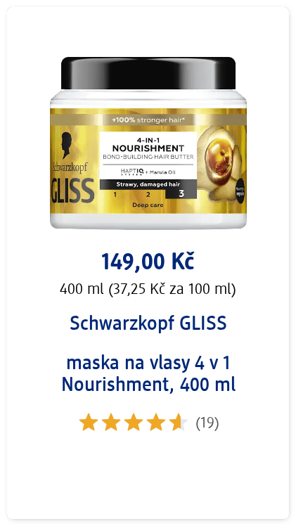 maska na vlasy 4 v 1 Nourishment, 400 ml