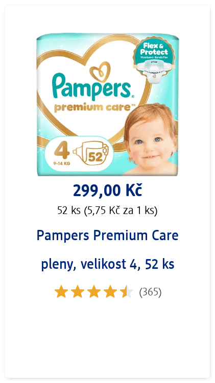 pleny, velikost 4, 52 ks