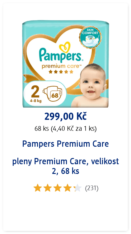 pleny Premium Care, velikost 2, 68 ks