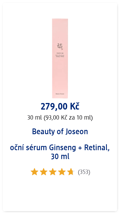 oční sérum Ginseng + Retinal, 30 ml