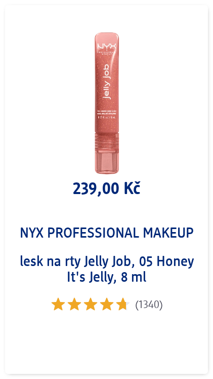 lesk na rty Jelly Job, 05 Honey It's Jelly, 8 ml