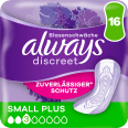 Always discreet Inkontinenz-Einlagen Small 20er Packung