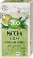dmBio Grüner Tee Matcha Sticks japanischer Grüntee, 20 g | dm.at