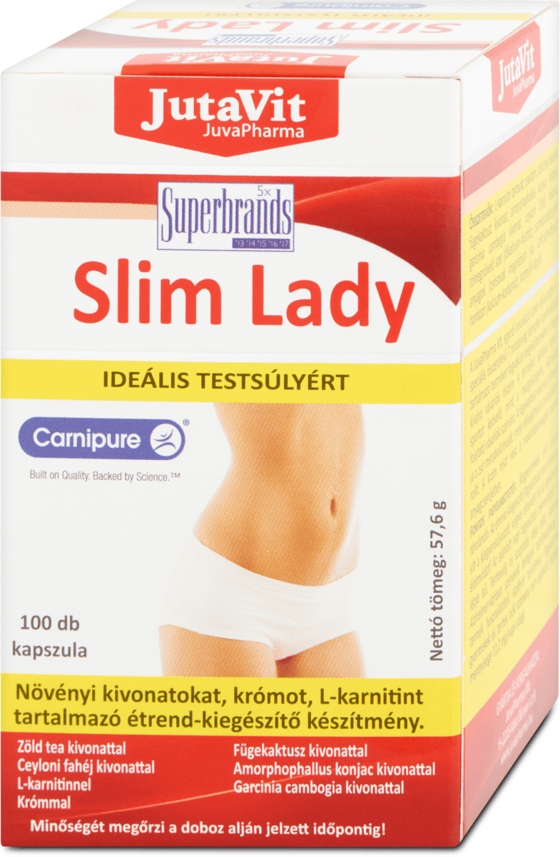 Jutavit Slim Lady kapszula – 100db