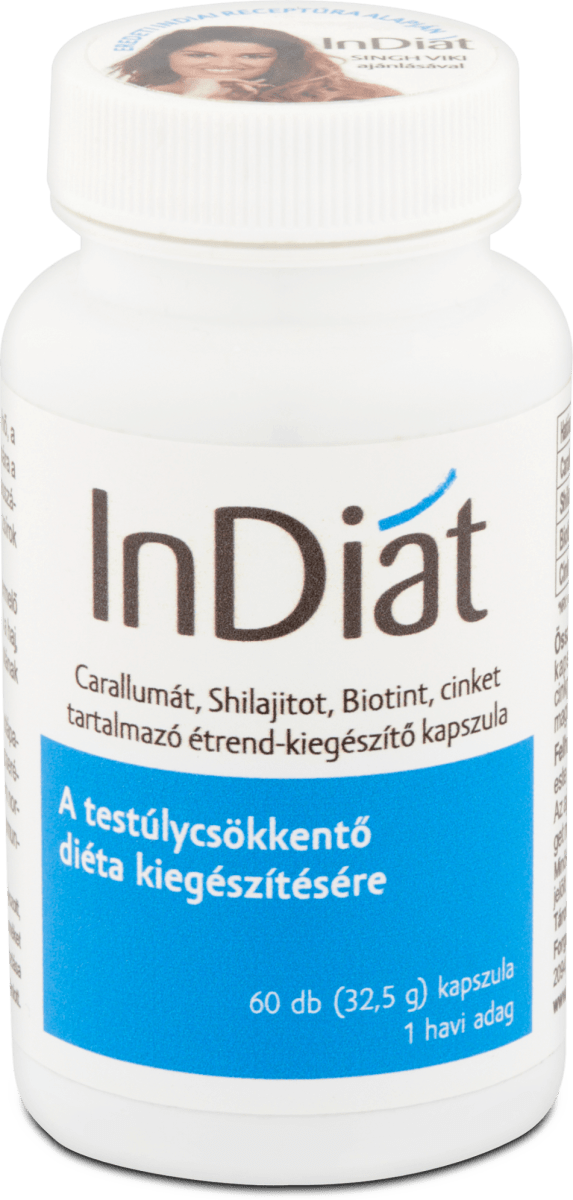 InDiat® fogyókúrás étrend-kiegészítő (5*60 kapszula)