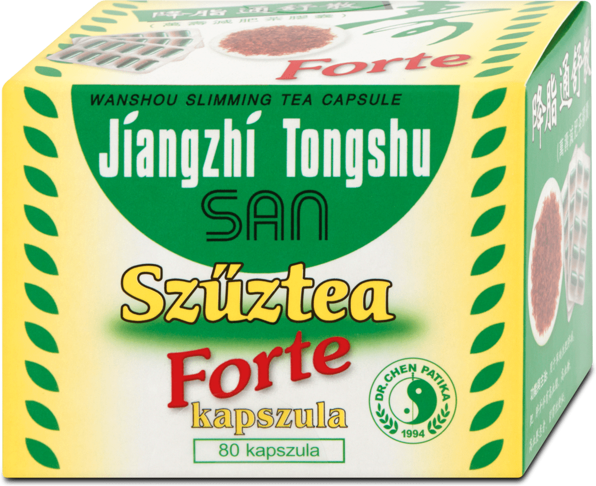 Dr. Chen Jiangzhi Tongshu San Szűztea Forte kapszula (80x)