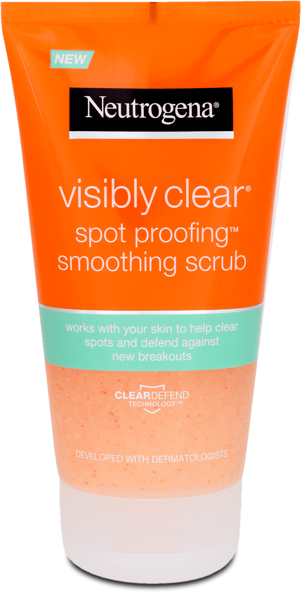 Neutrogena Visibly Clear vyhlazující peeling, 150 ml dm.cz