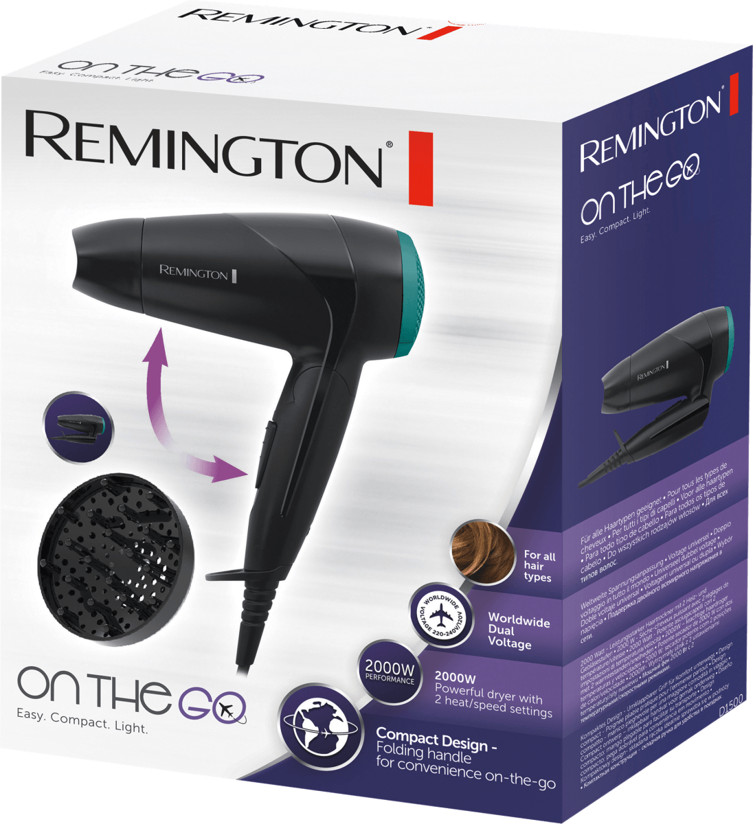 Remington Reiseföhn On the Go, 1 St dauerhaft günstig online kaufen | dm.de