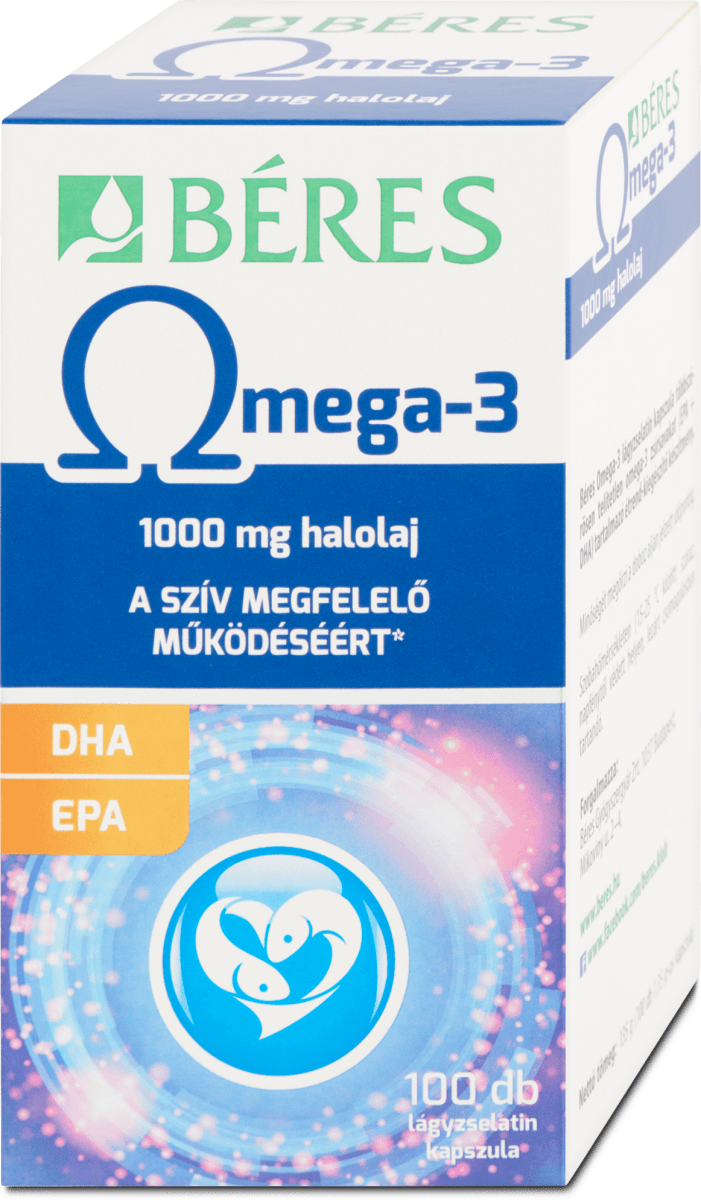Béres Omega3 lágyzselatin kapszula, 100 db dm.hu