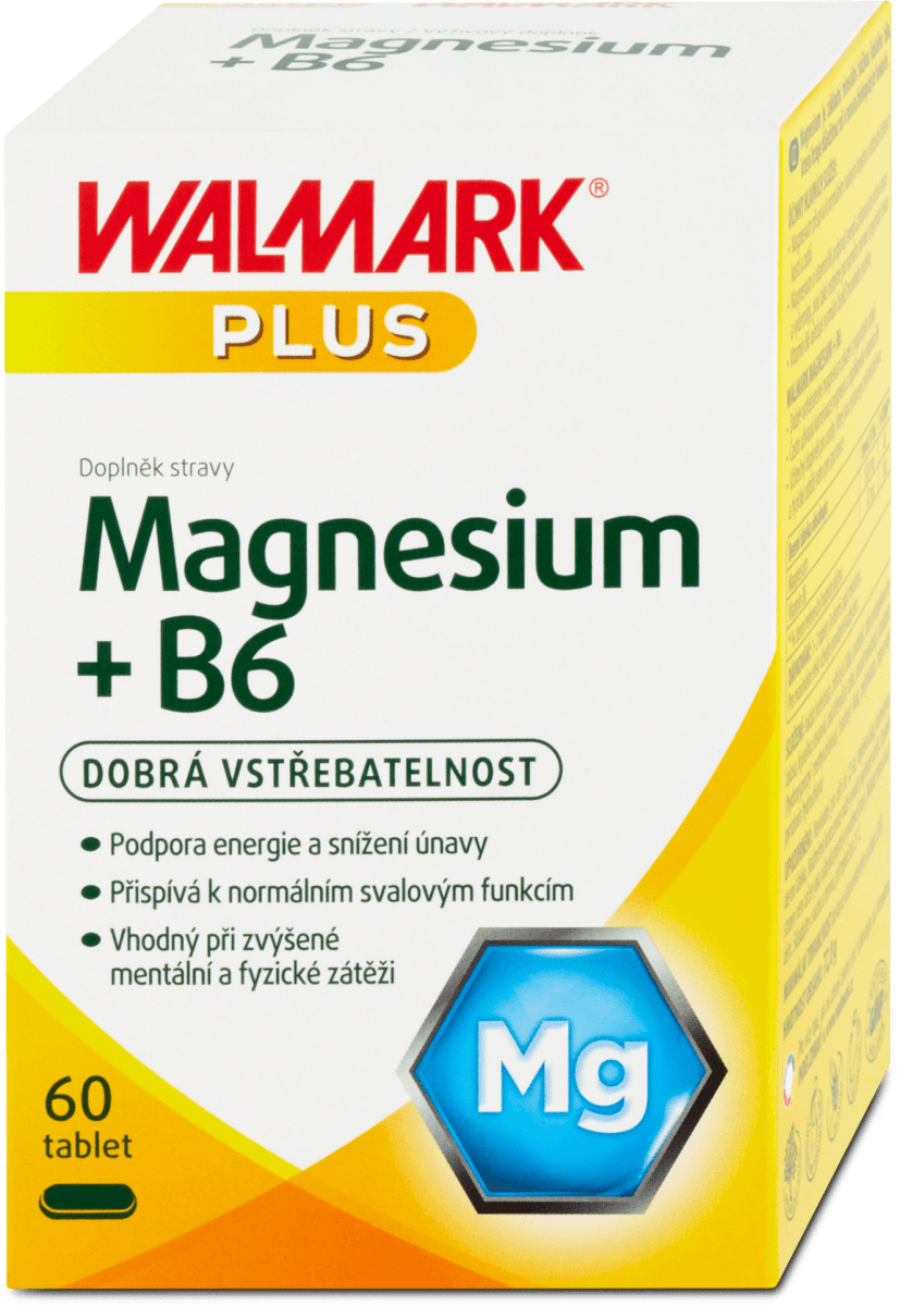 Walmark Magnesium + B6, 60 ks | dm.cz