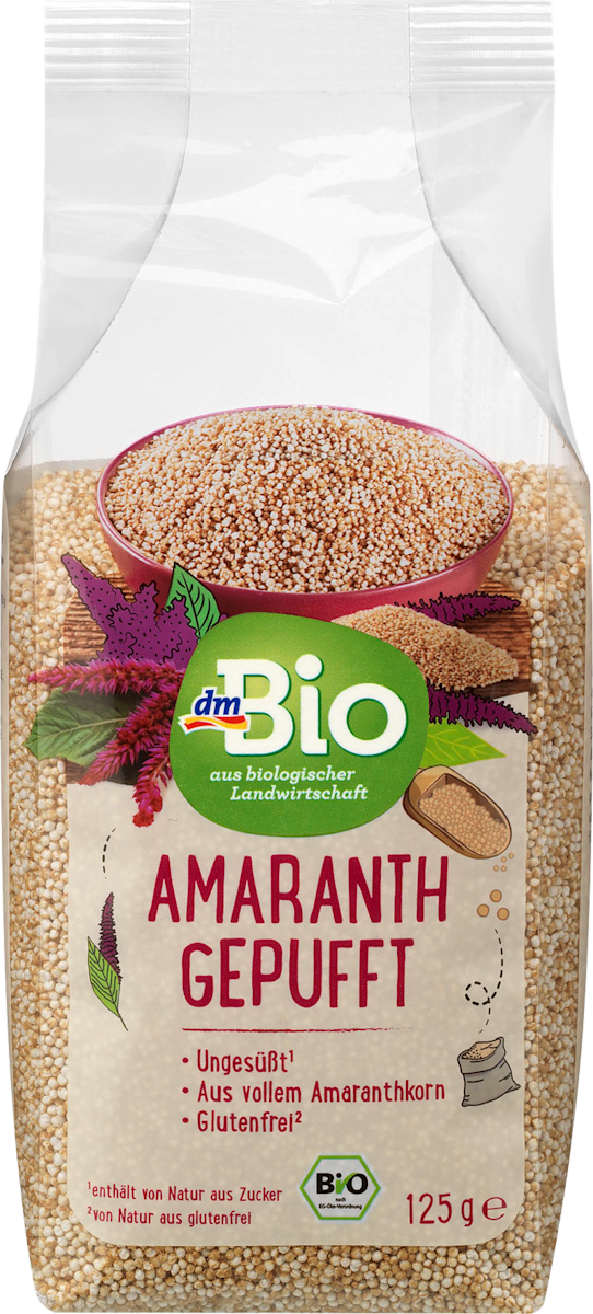 Amaranth, gepufft, 125 g