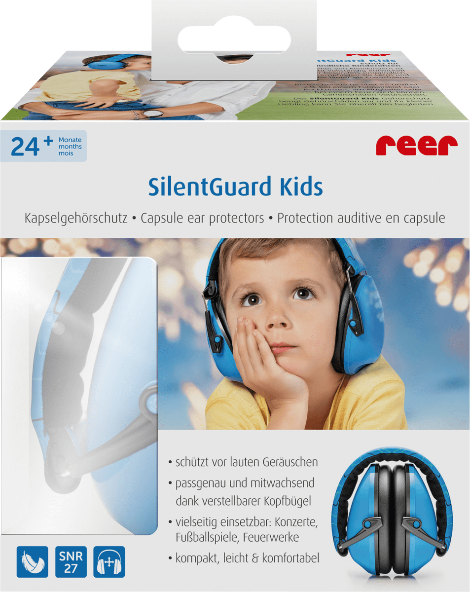 Reer SilentGuard Kids Gehörschutz OVP blau NEU Kapselgehörschutz 