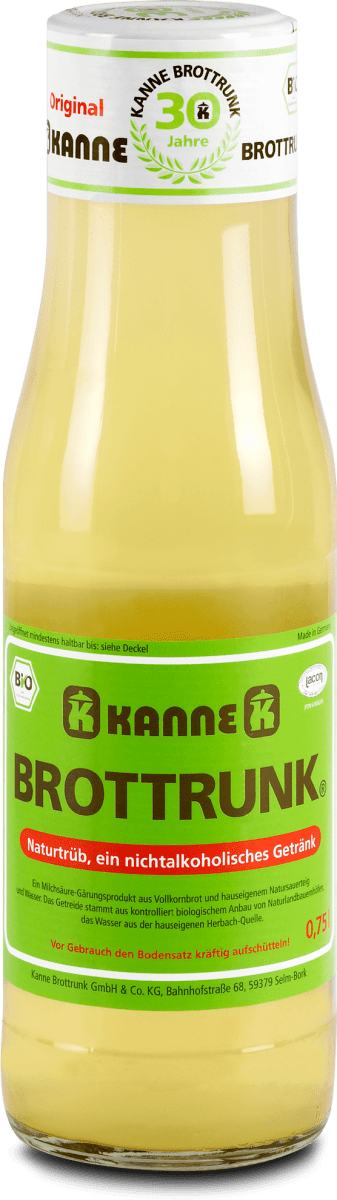 Kanne Brottrunk Naturtrüb Nichtalkoholisches Getränk, 750 ml | dm.at