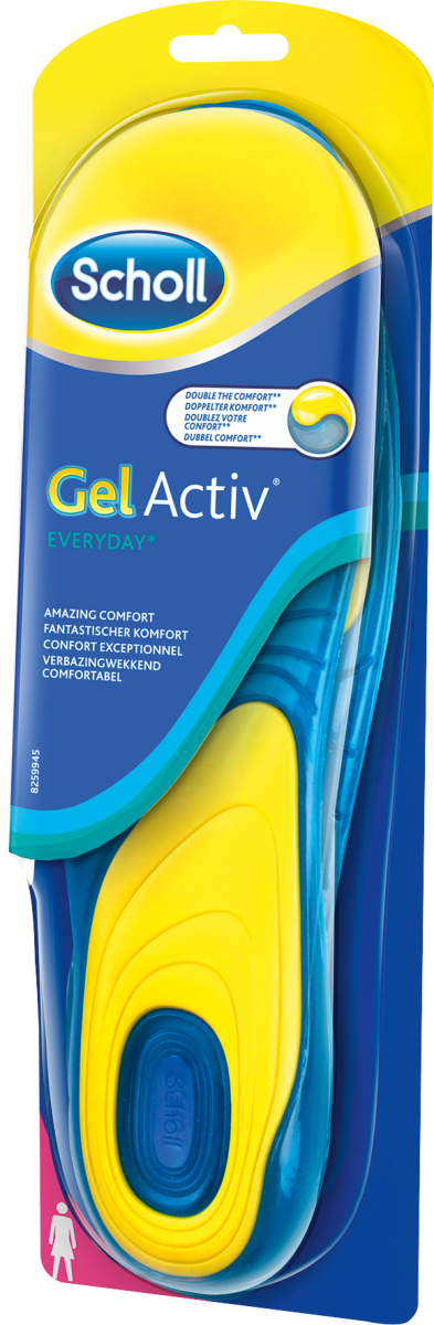 Gel Activ Everyday Einlegesohlen für Frauen, 2 St