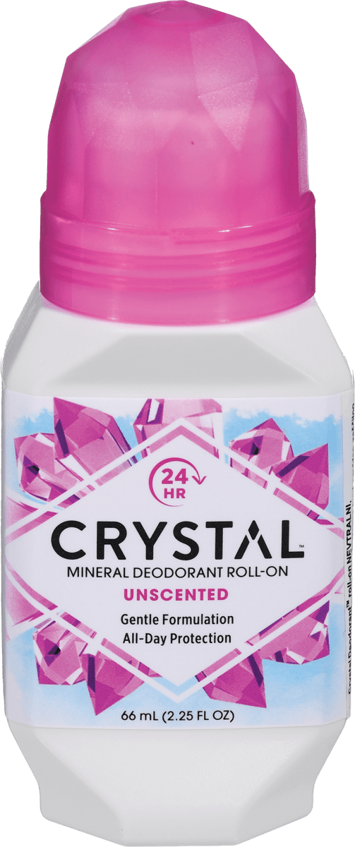 Crystal Deodorant rollon Unscented, 66 ml dm.si