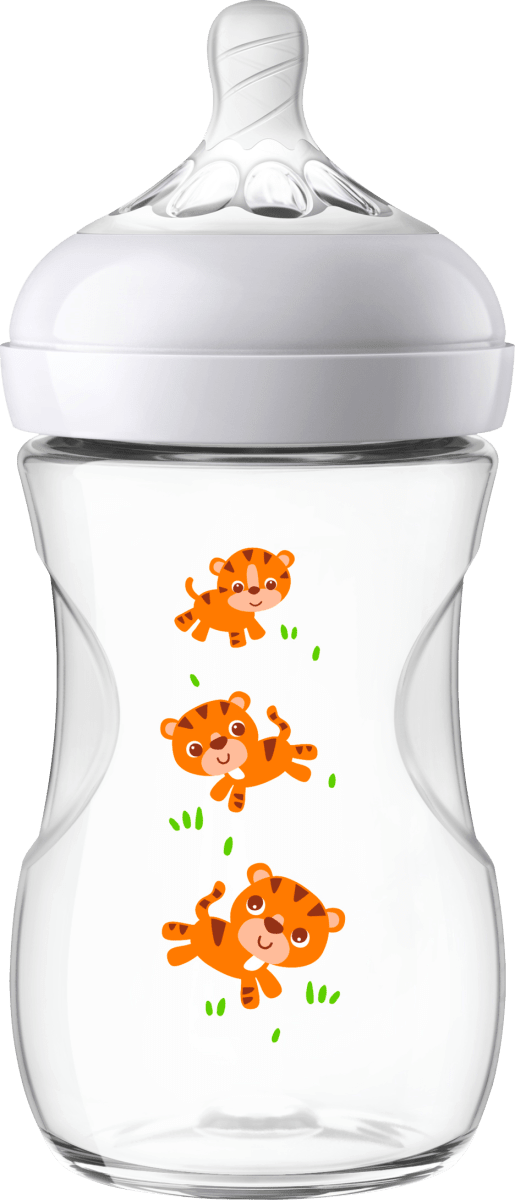 Philips Avent Naturnah Baby Natural 2.0 Flasche 2 x 260ml Tiger SCF070/20 