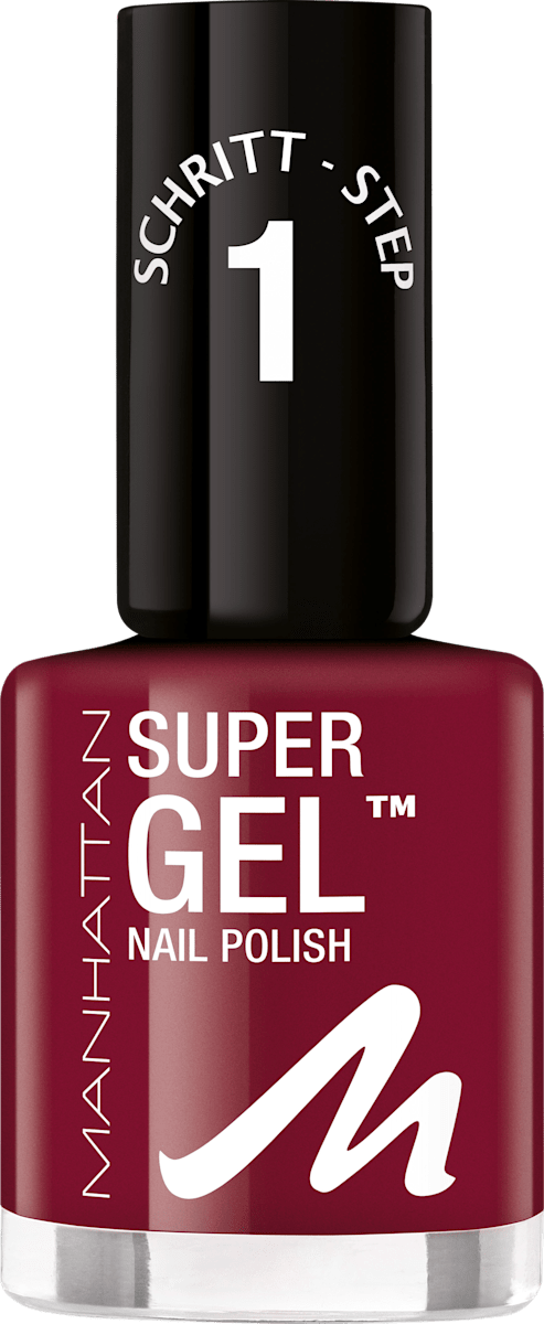 Manhattan Cosmetics Nagellack Super Gel Nail Polish Seductive Red 685 12 Ml Dauerhaft Gunstig Online Kaufen Dm De