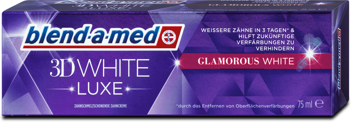 blend-a-med 3D White Luxe Zahncreme White, 75 ml dm.at