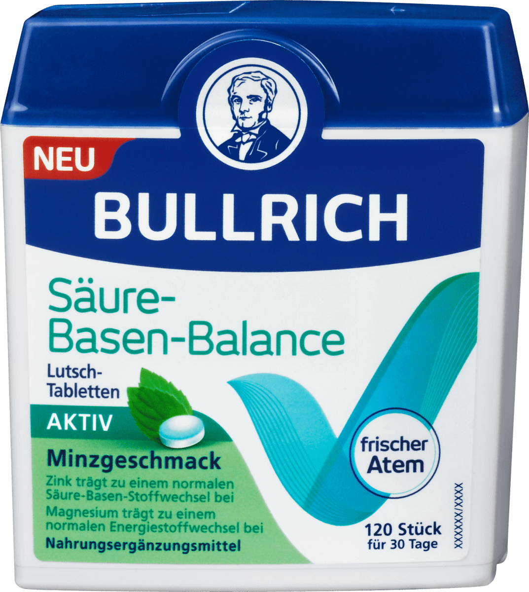 Bullrich Säure-Basen-Balance Lutsch Tabletten 120 Tabletten 