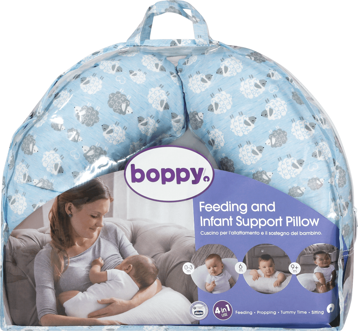Boppy Stillkissen – Bequeme Unterstützung Für Mutter & Baby, Entlastet Arme & Rücken Beim Stillen
