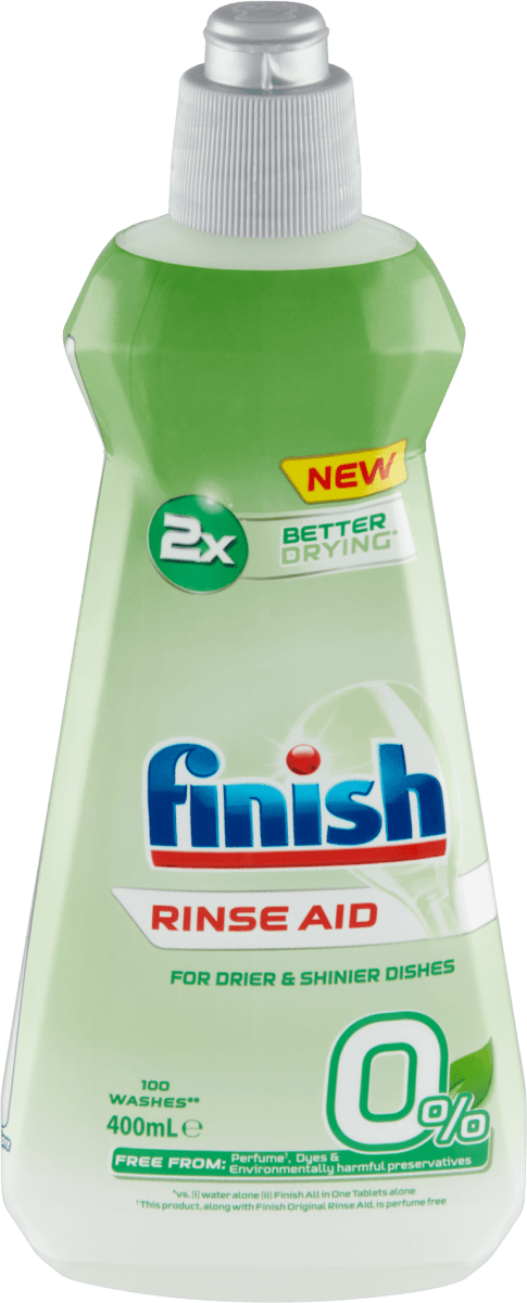 Finish Leštidlo do umývačky riadu Rinse Aid 0 %, 400 ml nakupujte vždy  výhodne online | mojadm.sk