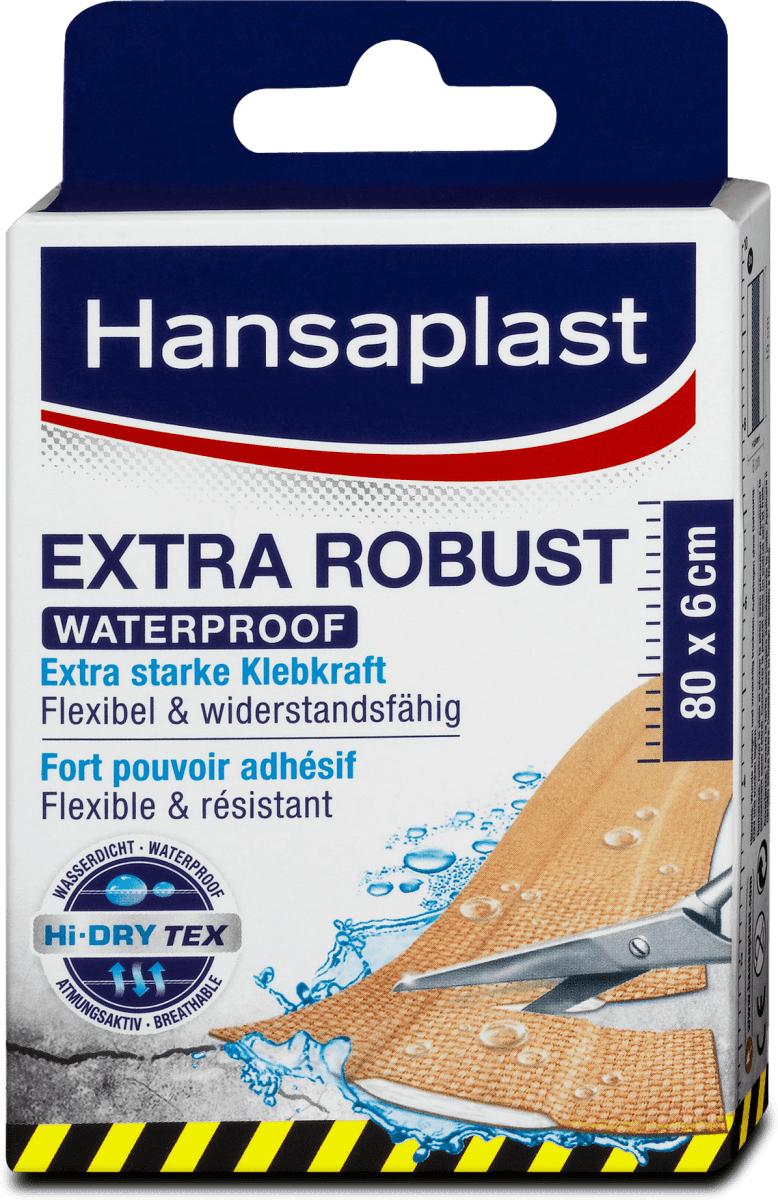 Hansaplast Hansaplast Extra Robust Pflaster wasserdicht, 8 St dm.at