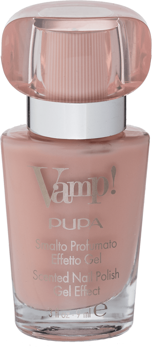 PUPA VAMP! Nagellack Nr.103 POWDERY PINK – 9 Ml, Pigmentiert, Langanhaltend Mit Glänzendem Finish