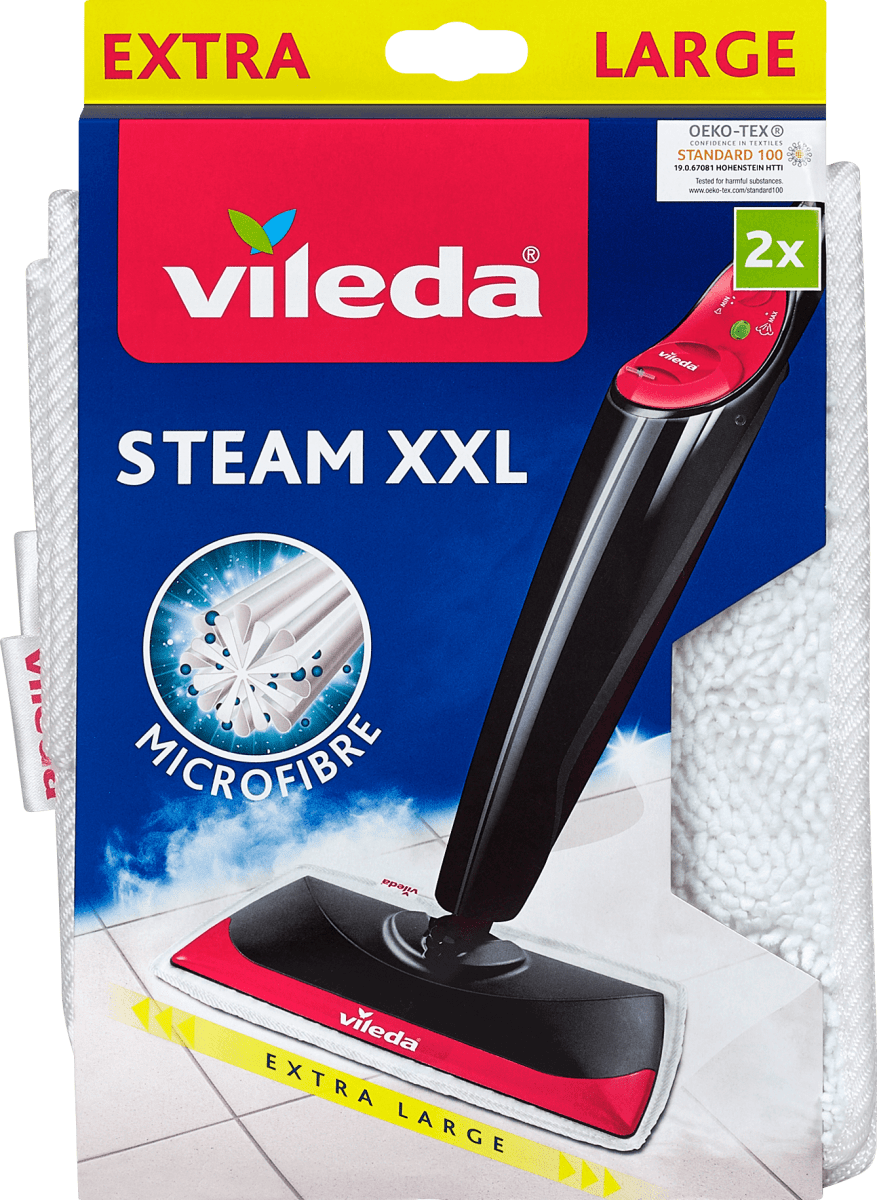 3x Ersatzbezüge Für Vileda Steam Dampfreiniger Ersatzbezug Spray Mop 