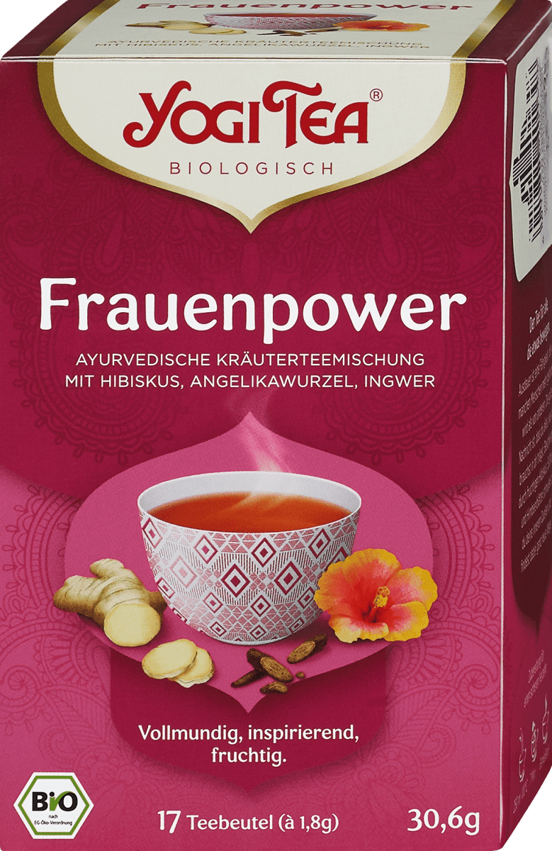 YOGI TEA Frauenpower Tee, 17 Btl dm.at