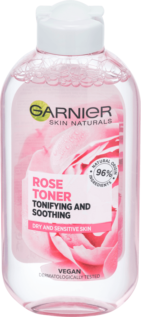 Zeal begrænse Brutal Garnier Skin Naturals Zjemňujúci pleťový toner Rose, 200 ml nakupujte vždy  výhodne online | mojadm.sk