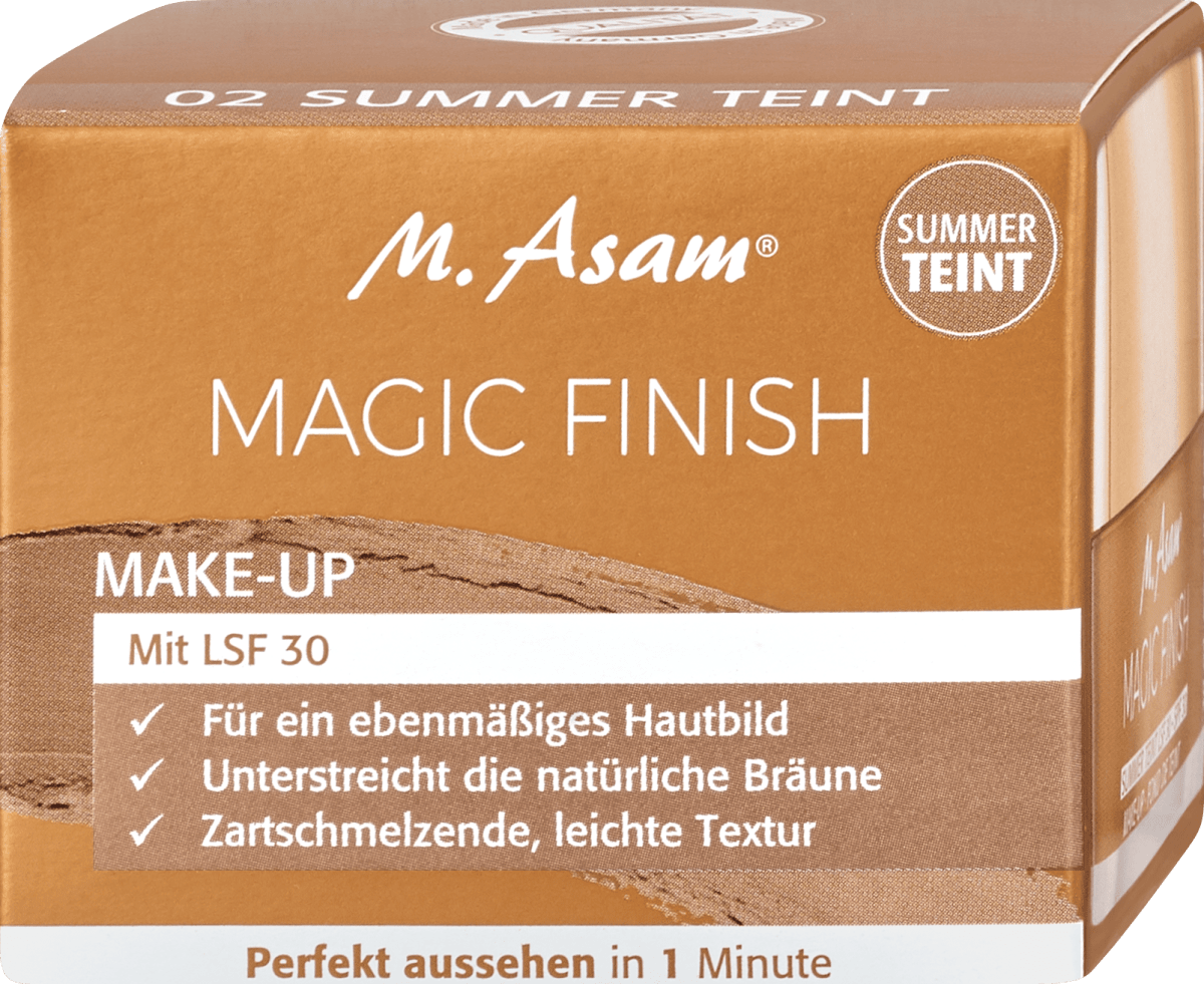 M. Asam Magic Finish Make-up Mousse LSF 30 - Nr. 02 Summer Teint, 30 ml 