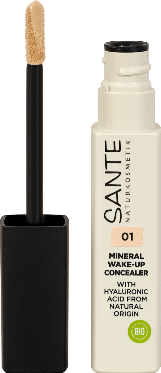 SANTE NATURKOSMETIK Mineral Wakeup Concealer Nr. 01 Neutral Ivory, 8