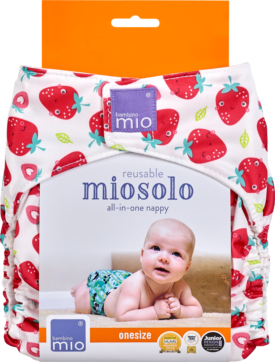 Bambino Mio miosolo allinone Stoffwindel erfrischende Erdbeere, 1 St