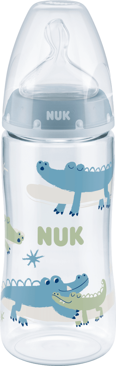BPA-frei NUK Babyflaschen SET 3x 260ml Babyflasche 6-18 Monate Anti-Kolik Blau 
