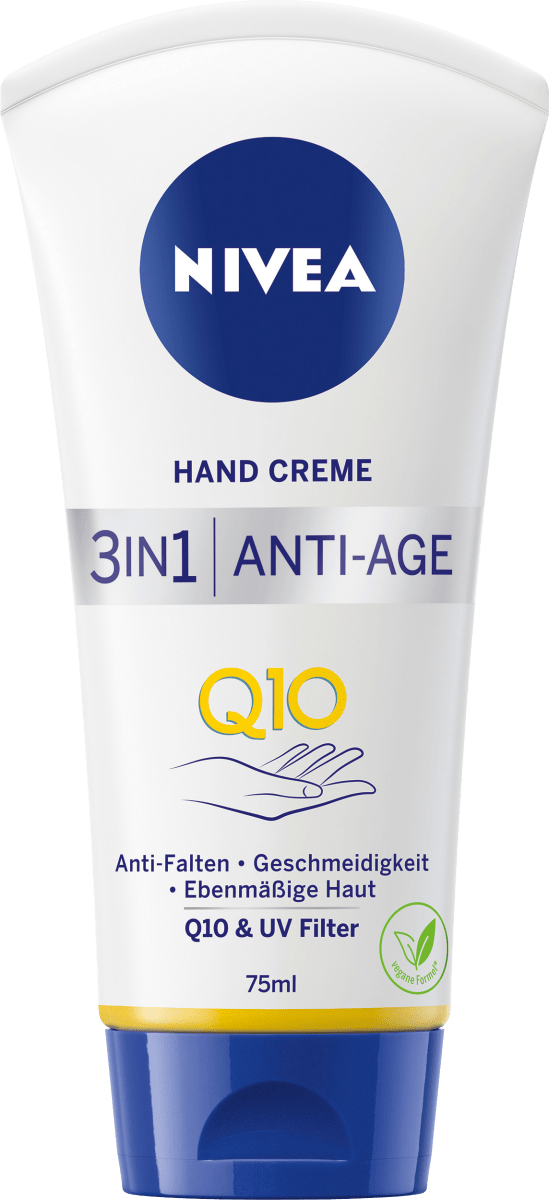 Handcreme 3in1 Anti-Age Q10, 75 ml