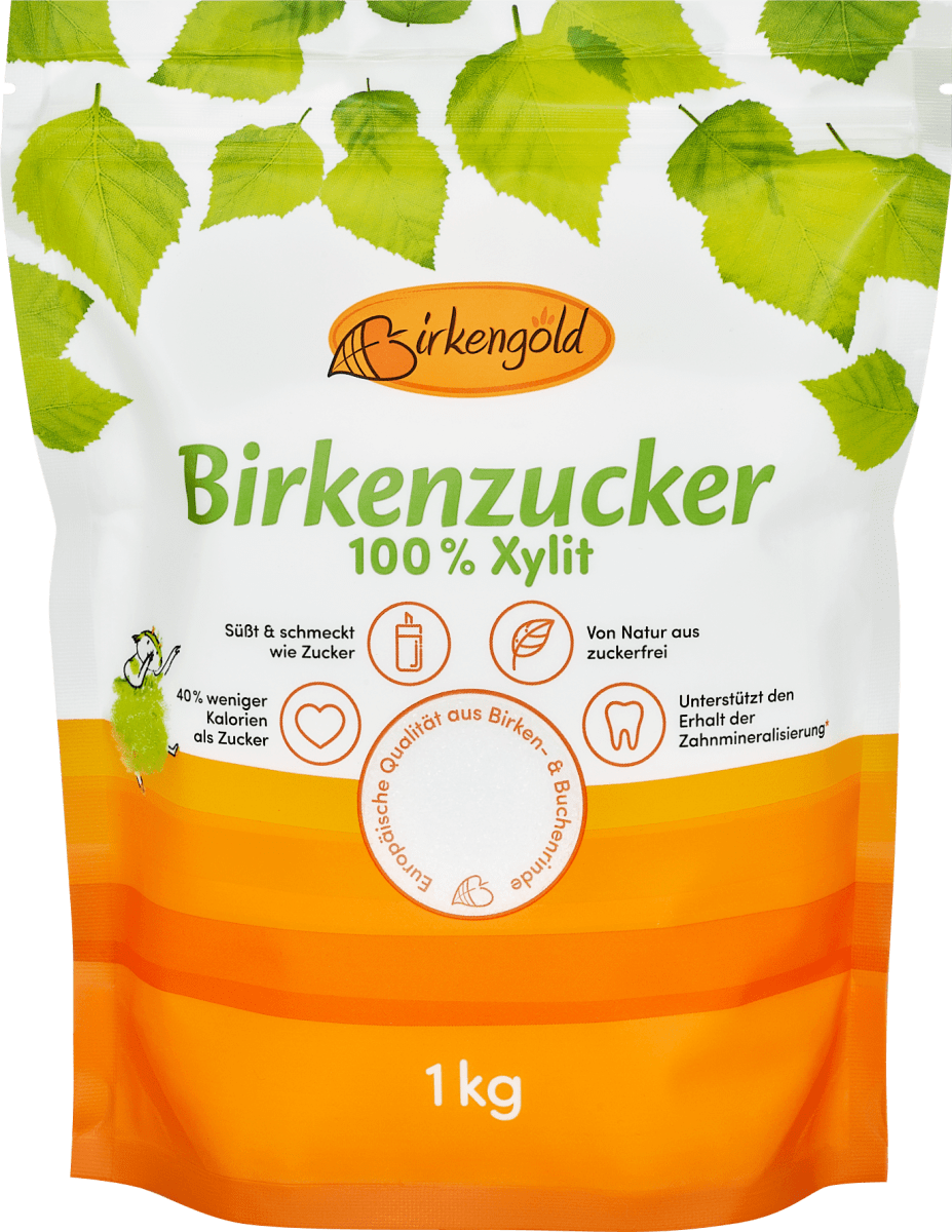 Birkengold Birkenzucker, 1 kg dm.at